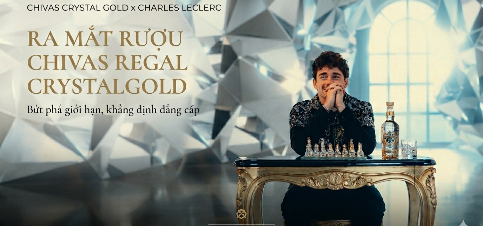 CHIVAS CRYSTAL GOLD RA MẮT 