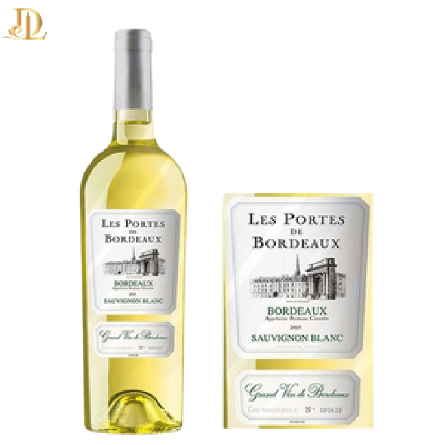  Vang Pháp Les Portes de Bordeaux Sauvignon Blanc