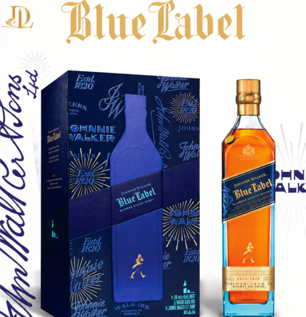 Johnnie Walker Blue Label Gift 2027 – Hộp Quà Whisky Cao Cấp