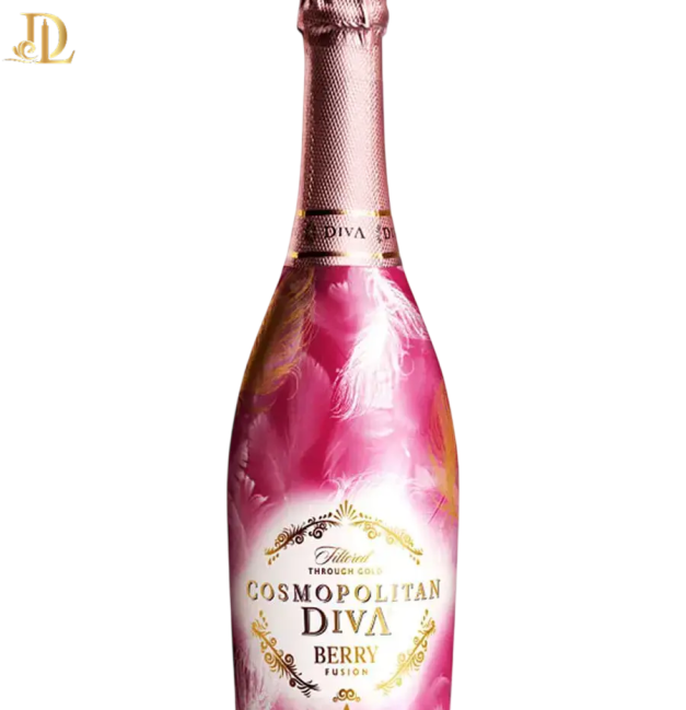 Latvia Diva Tím/Trắng Sparkling