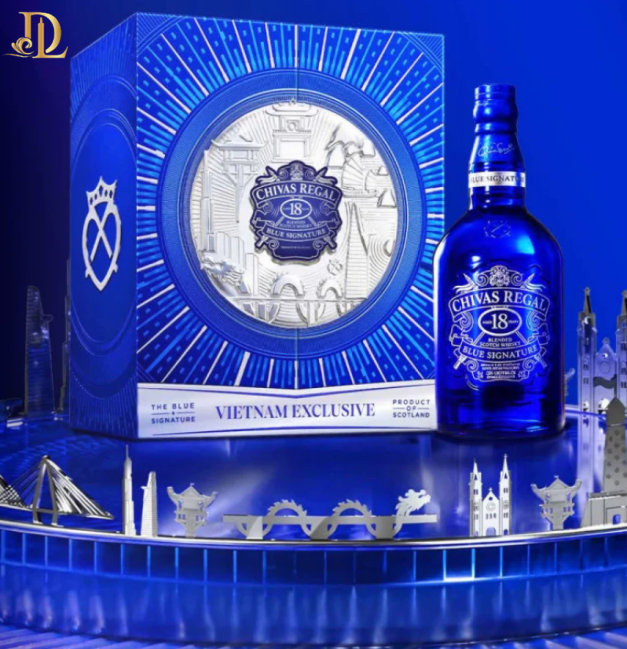 Chivas Regal 18 Blue Signature – Hộp Quà Tết 2027 Vietnam Exclusive