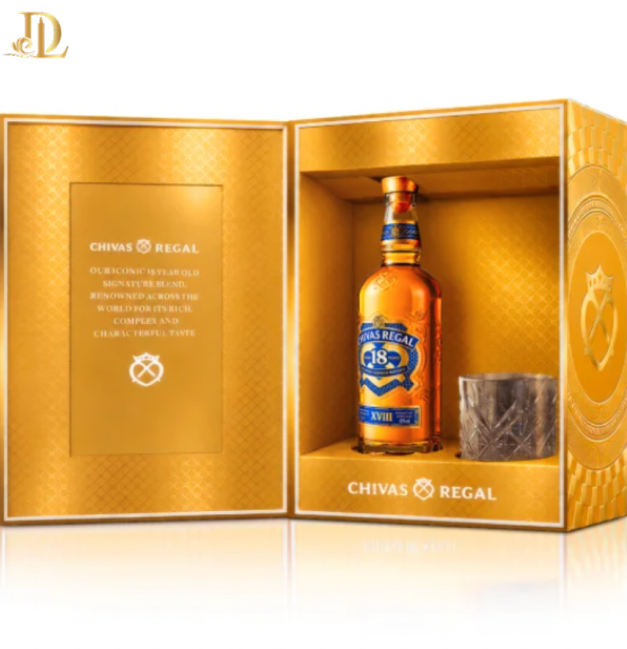 Chivas Regal 18 Gold Signature – Hộp Quà Tết 2027