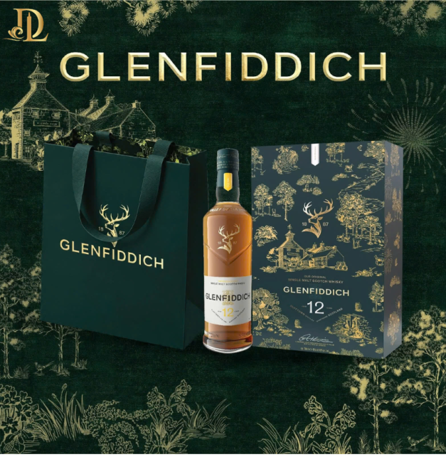 Glenfiddich 12 Năm – Hộp Quà Tết 2027