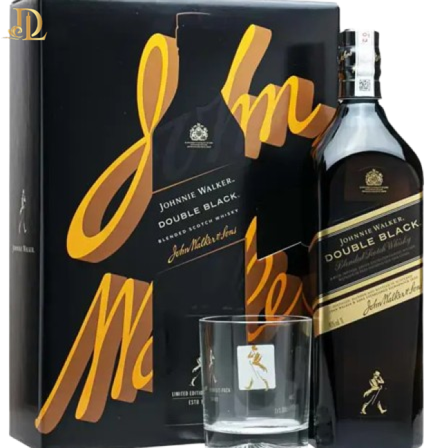 Johnnie Walker Double Black 1L - Hộp quà Tết 2024