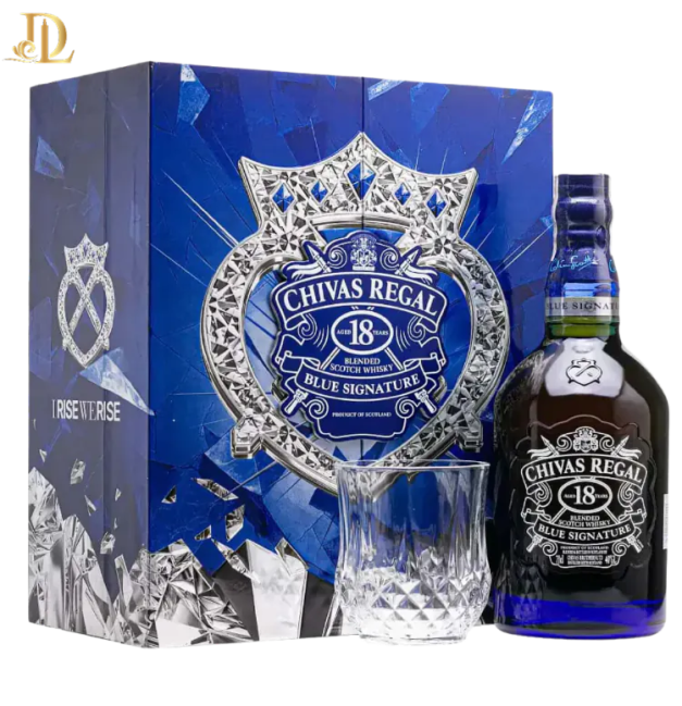 Chivas 18 Blue Signature - Hộp quà 2026