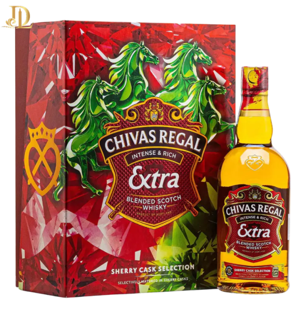 Chivas 13 Extra Sherry Cask - Hộp quà 2026