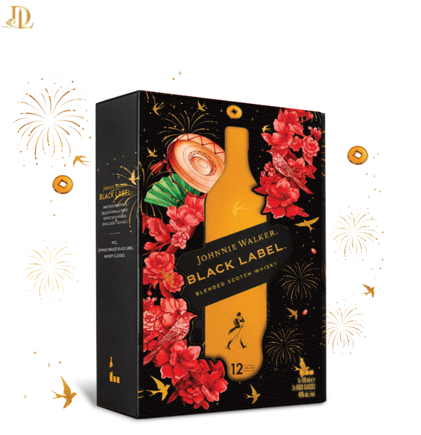Johnnie Walker Black Label – Hộp Quà Tết 2027