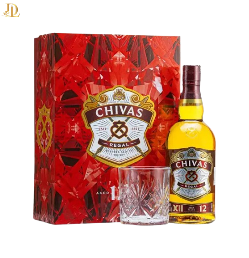Chivas 12 Years Old - Hộp quà tết 2026