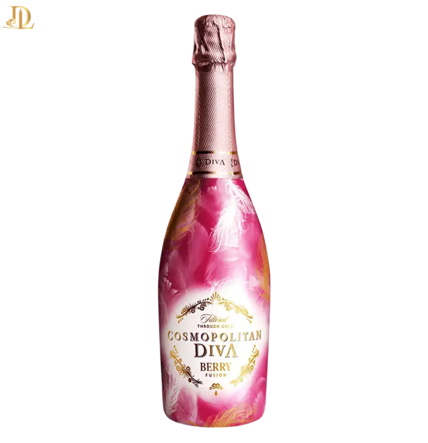 Latvia Diva Tím/Trắng Sparkling