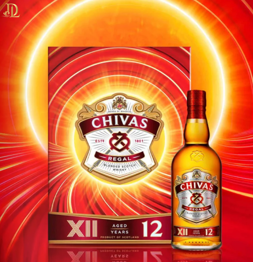 Chivas Regal 12 Hộp Quà Tết 2027 – Quà Tặng Chiến Hữu