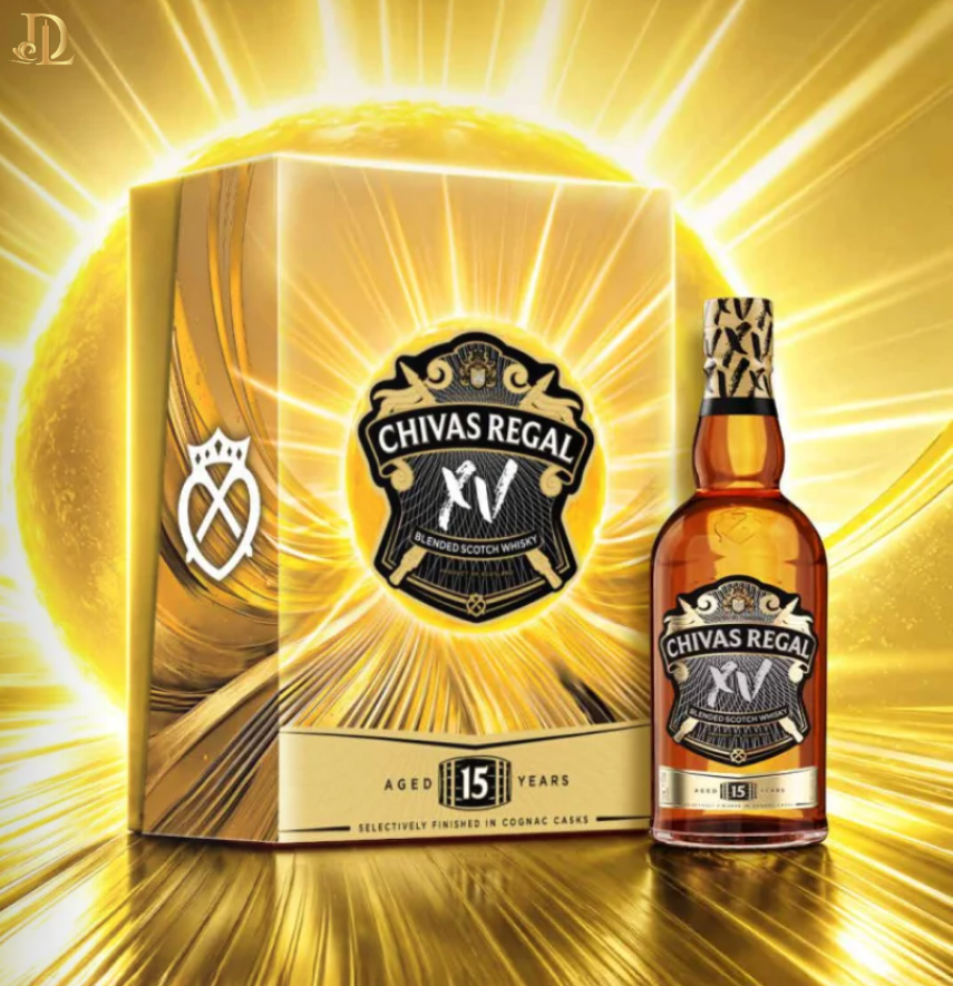 Chivas Regal XV Hộp Quà Tết 2027 – Whisky 15 Năm Sang Trọng