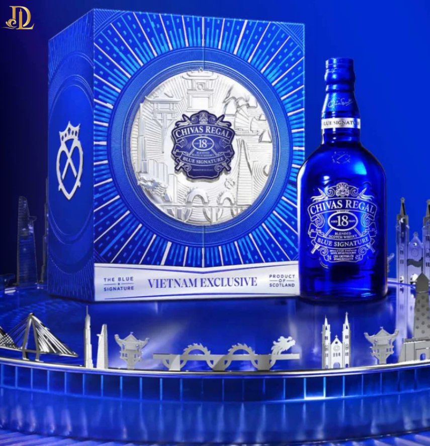 Chivas Regal 18 Blue Signature – Hộp Quà Tết 2027 Vietnam Exclusive