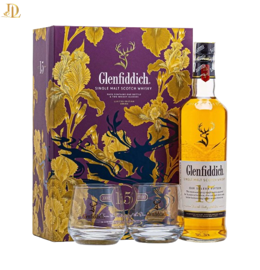 Hộp quà Glenfiddich 15