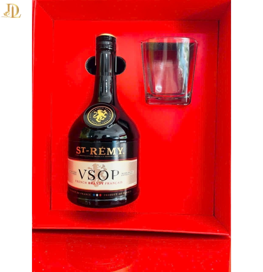 Hộp quà Brandy ST Remy VSOP