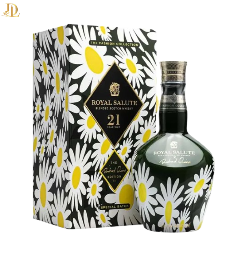 Royal Salute 21 Year Old Richard Quinn Hoa Cúc