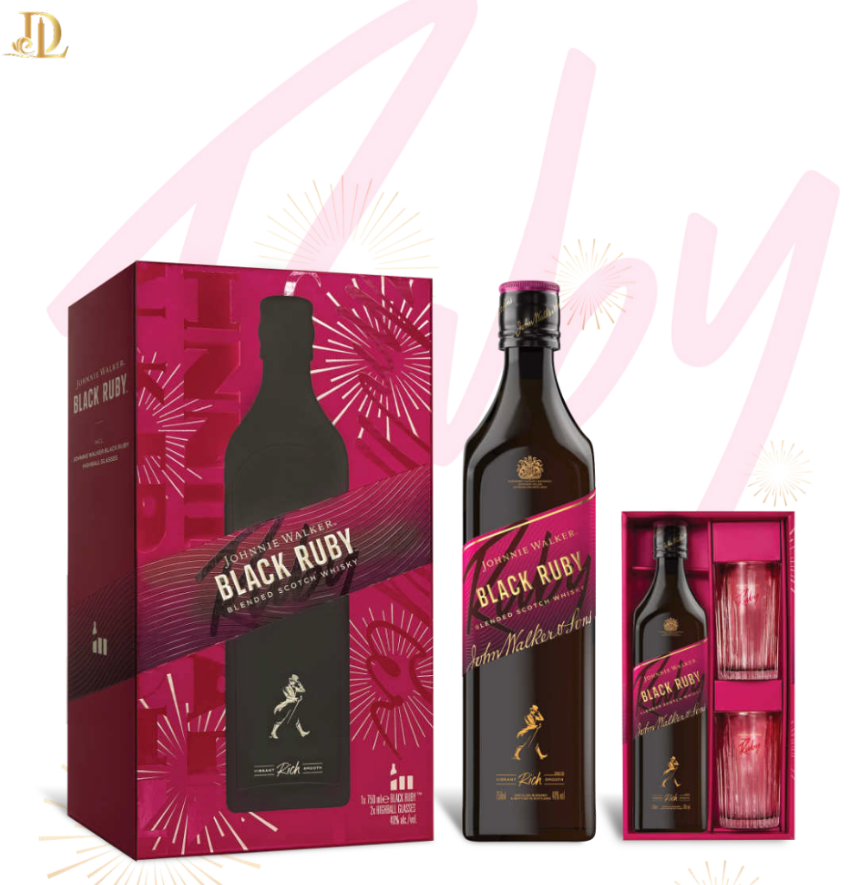 Johnnie Walker Black Ruby – Hộp Quà Tết 2027